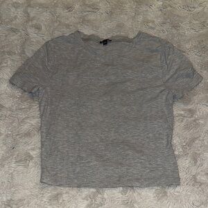 Express Heather Gray Men's Short Sleeve Tee